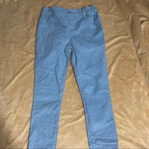 Light Blue Glitter Kids Jeans